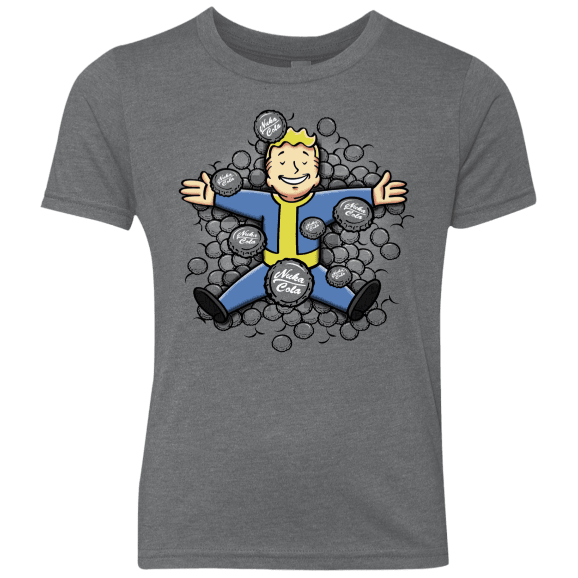 T-Shirts Premium Heather / YXS Nuclear Beauty Youth Triblend T-Shirt
