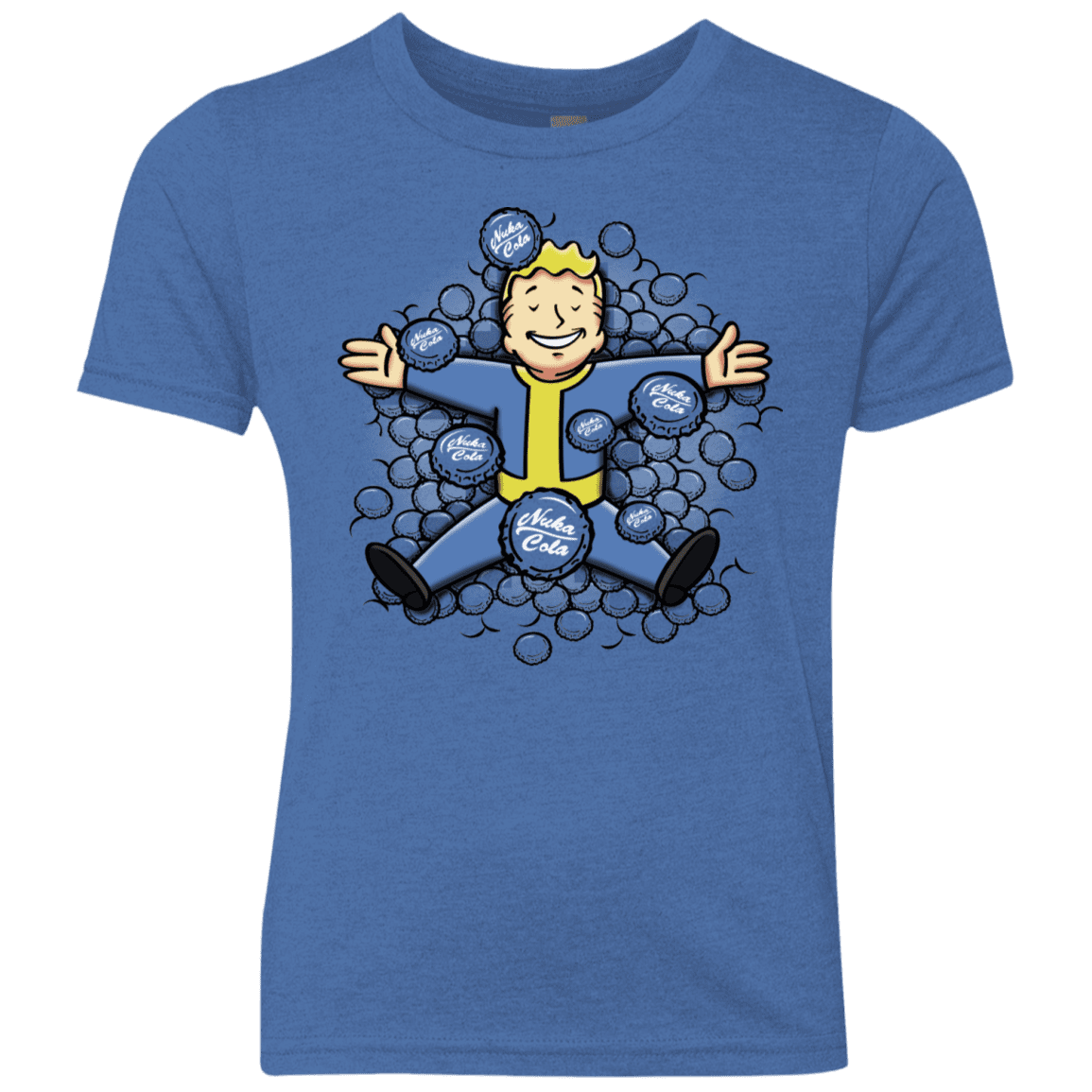 T-Shirts Vintage Royal / YXS Nuclear Beauty Youth Triblend T-Shirt