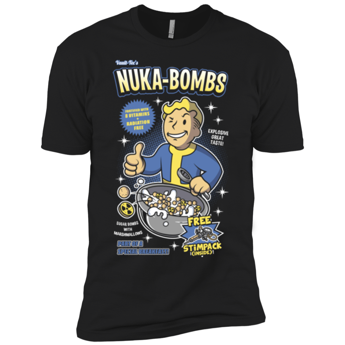 T-Shirts Black / YXS Nuka Bombs Boys Premium T-Shirt