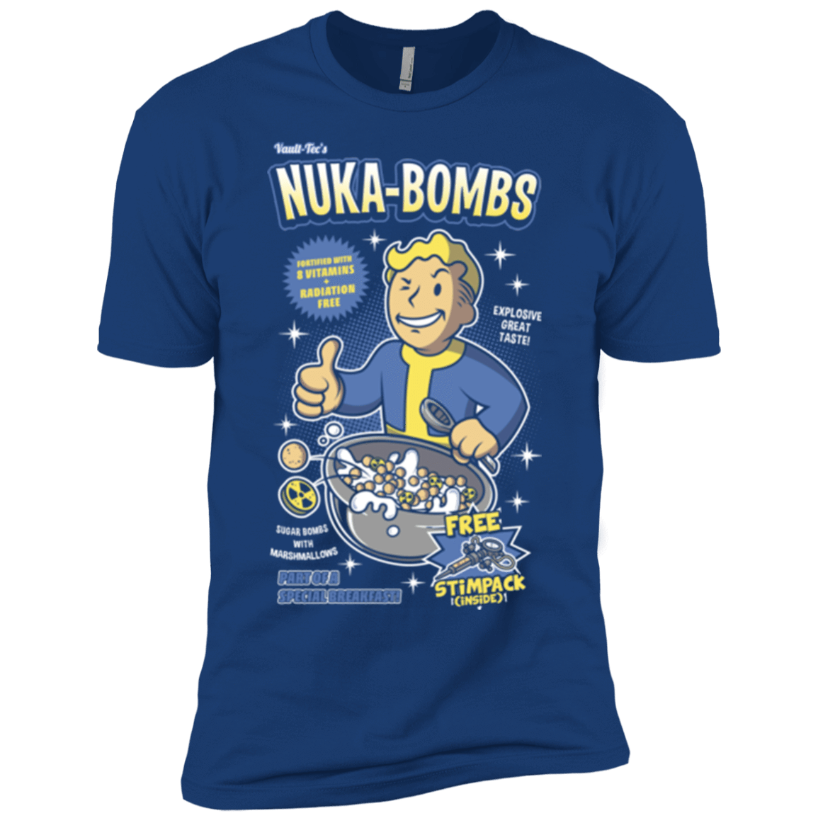 T-Shirts Royal / YXS Nuka Bombs Boys Premium T-Shirt