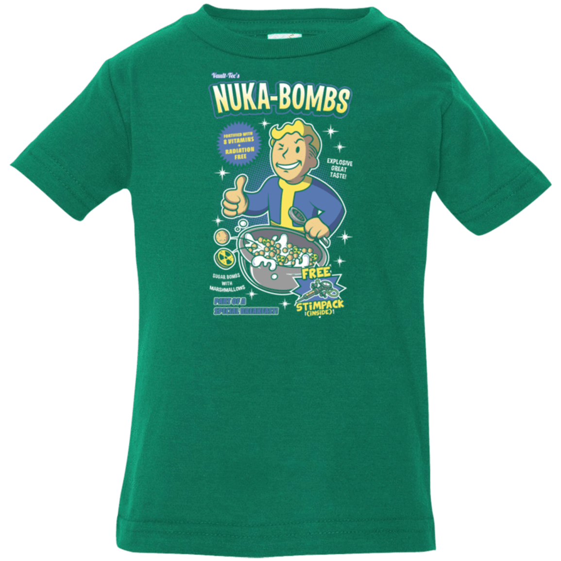 T-Shirts Kelly / 6 Months Nuka Bombs Infant Premium T-Shirt