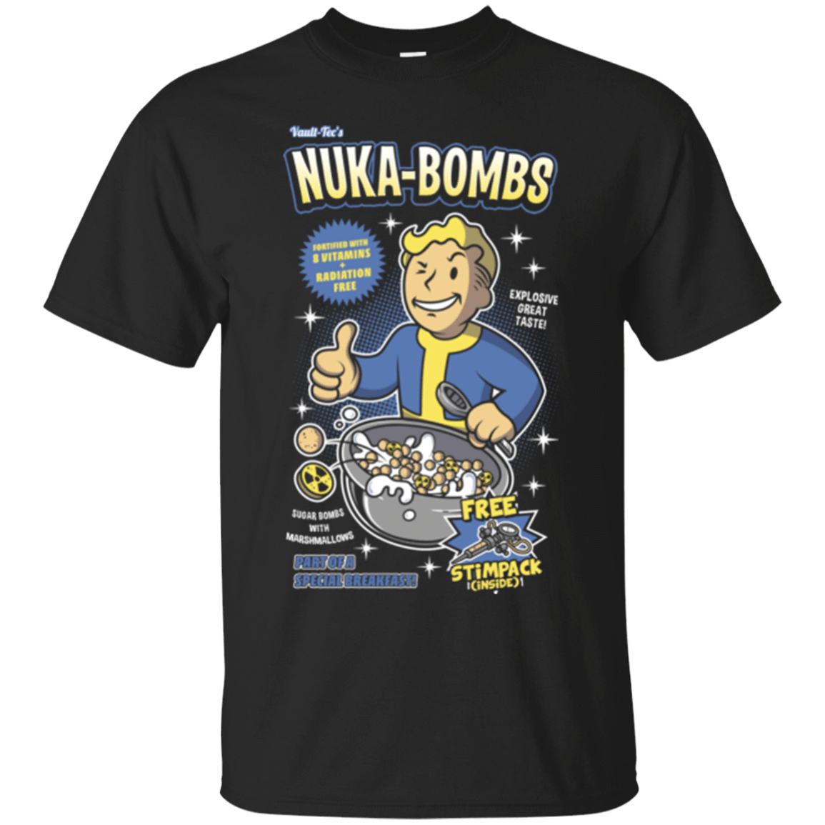 T-Shirts Black / Small Nuka Bombs T-Shirt
