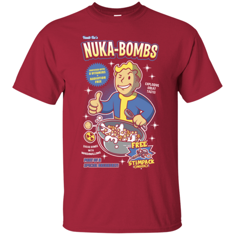 T-Shirts Cardinal / Small Nuka Bombs T-Shirt