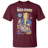 T-Shirts Maroon / Small Nuka Bombs T-Shirt