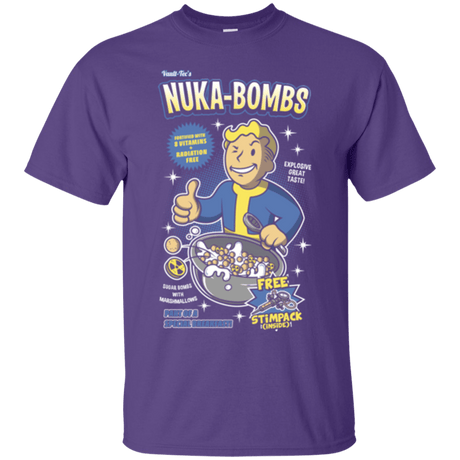 T-Shirts Purple / Small Nuka Bombs T-Shirt
