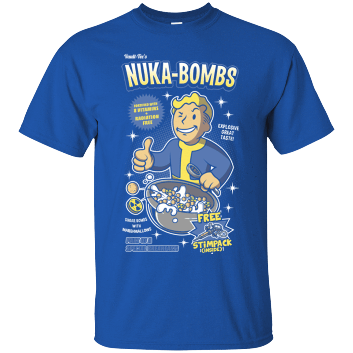 T-Shirts Royal / Small Nuka Bombs T-Shirt