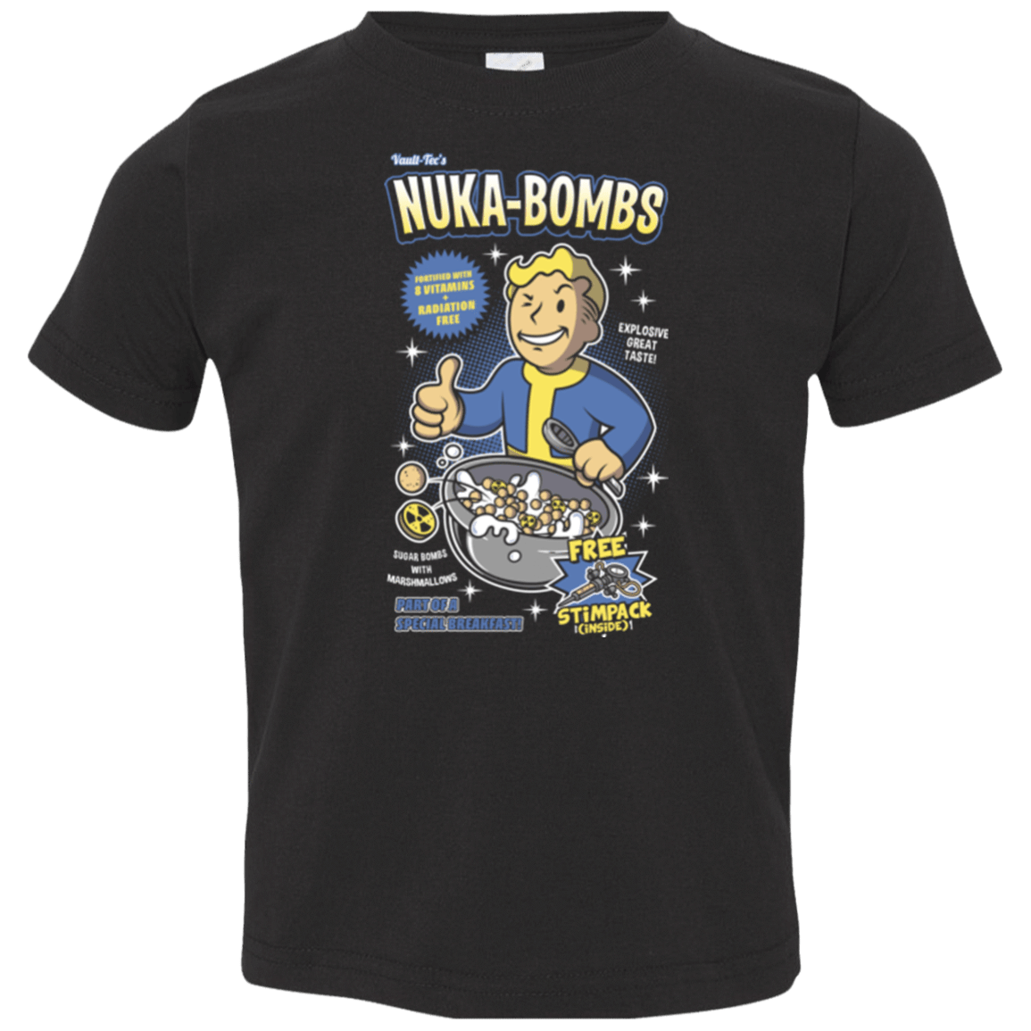 T-Shirts Black / 2T Nuka Bombs Toddler Premium T-Shirt