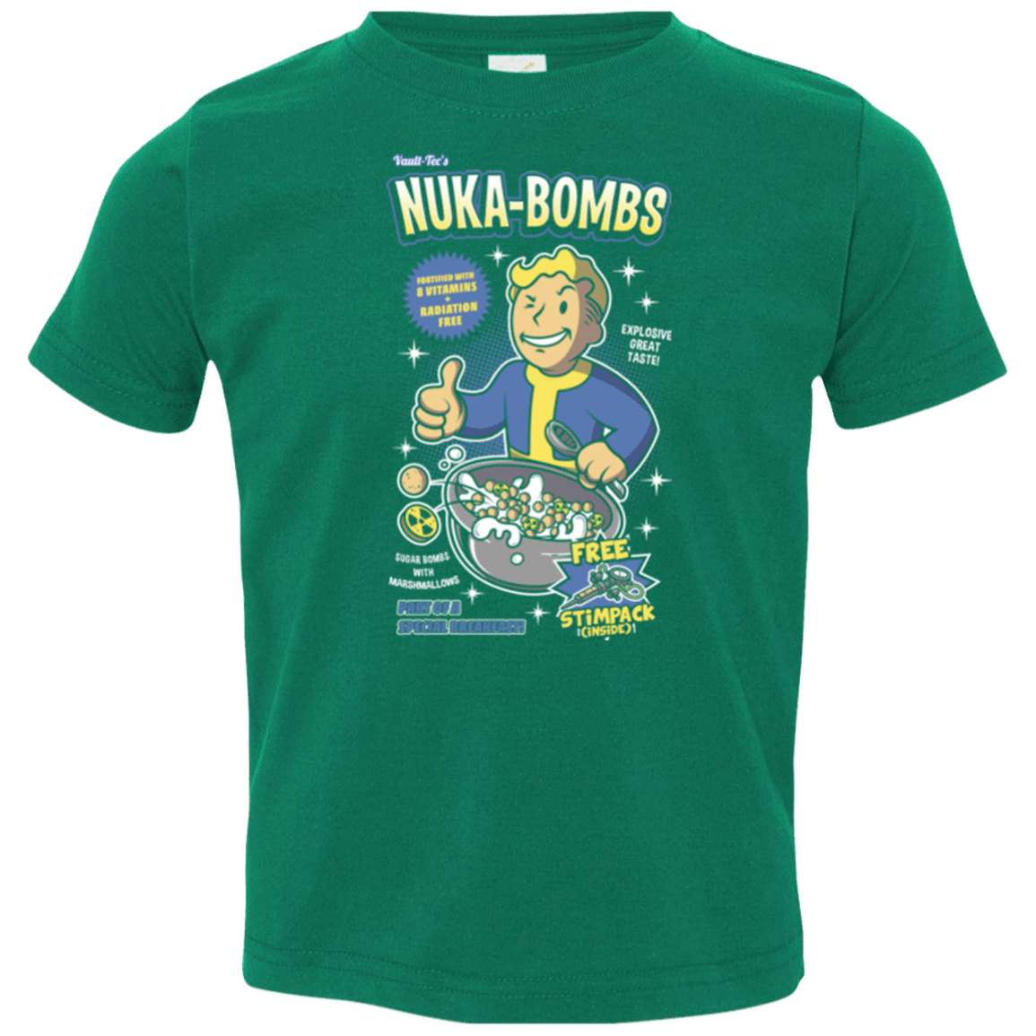 T-Shirts Kelly / 2T Nuka Bombs Toddler Premium T-Shirt