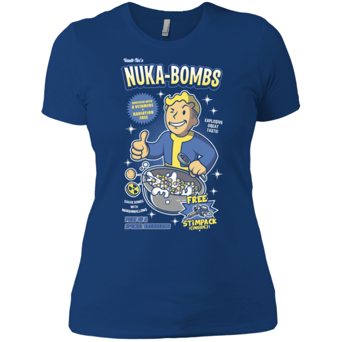T-Shirts Royal / X-Small Nuka Bombs Women's Premium T-Shirt