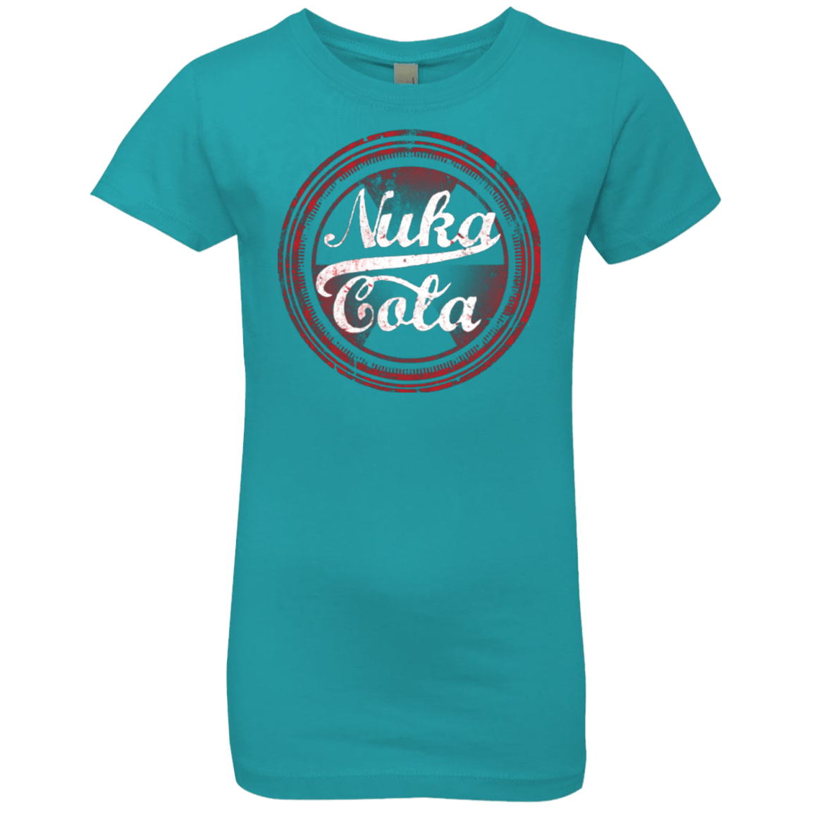 T-Shirts Tahiti Blue / YXS Nuka Cola Girls Premium T-Shirt