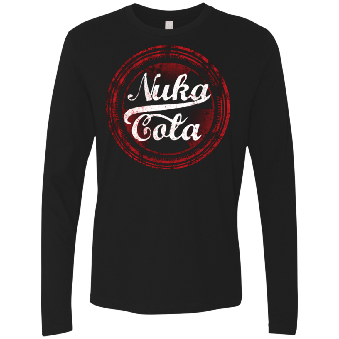 T-Shirts Black / Small Nuka Cola Men's Premium Long Sleeve