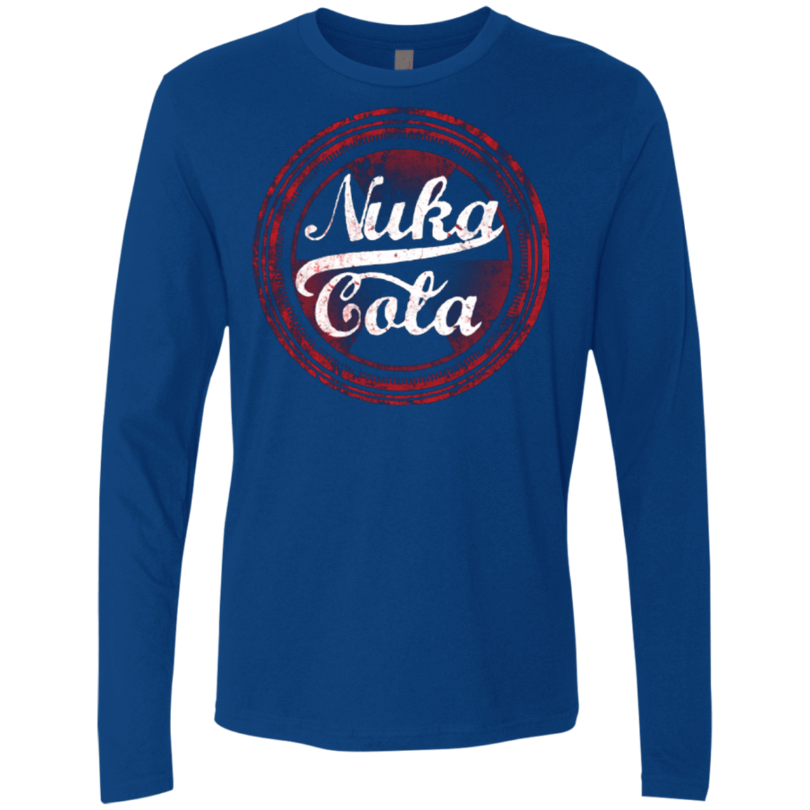 T-Shirts Royal / Small Nuka Cola Men's Premium Long Sleeve