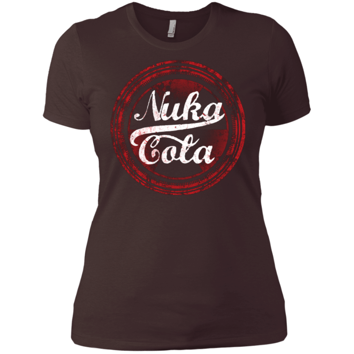 T-Shirts Dark Chocolate / X-Small Nuka Cola Women's Premium T-Shirt