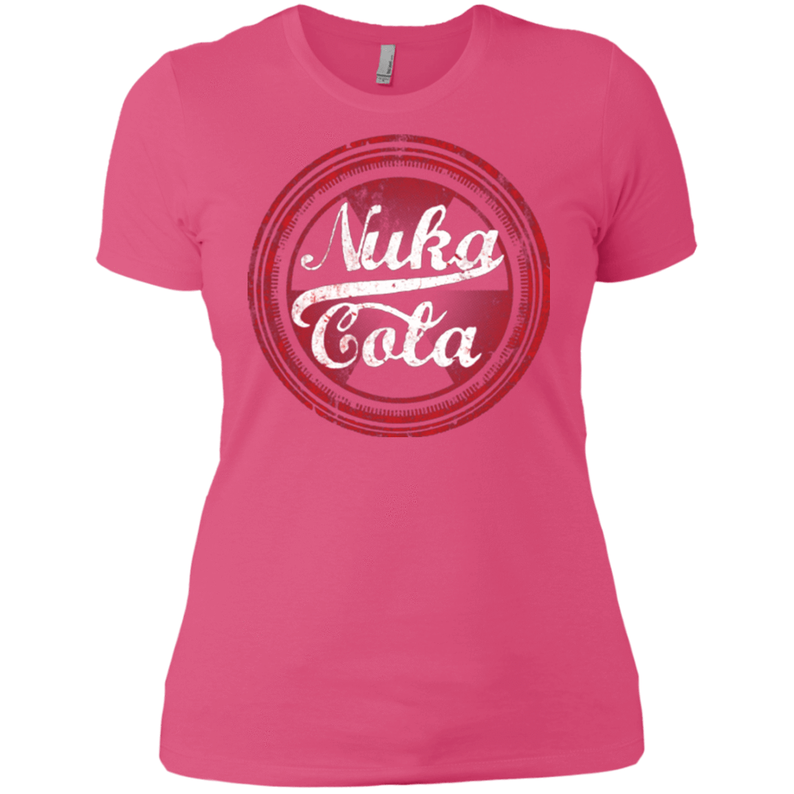 T-Shirts Hot Pink / X-Small Nuka Cola Women's Premium T-Shirt