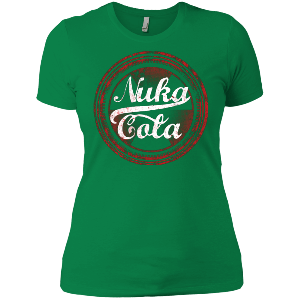 T-Shirts Kelly Green / X-Small Nuka Cola Women's Premium T-Shirt