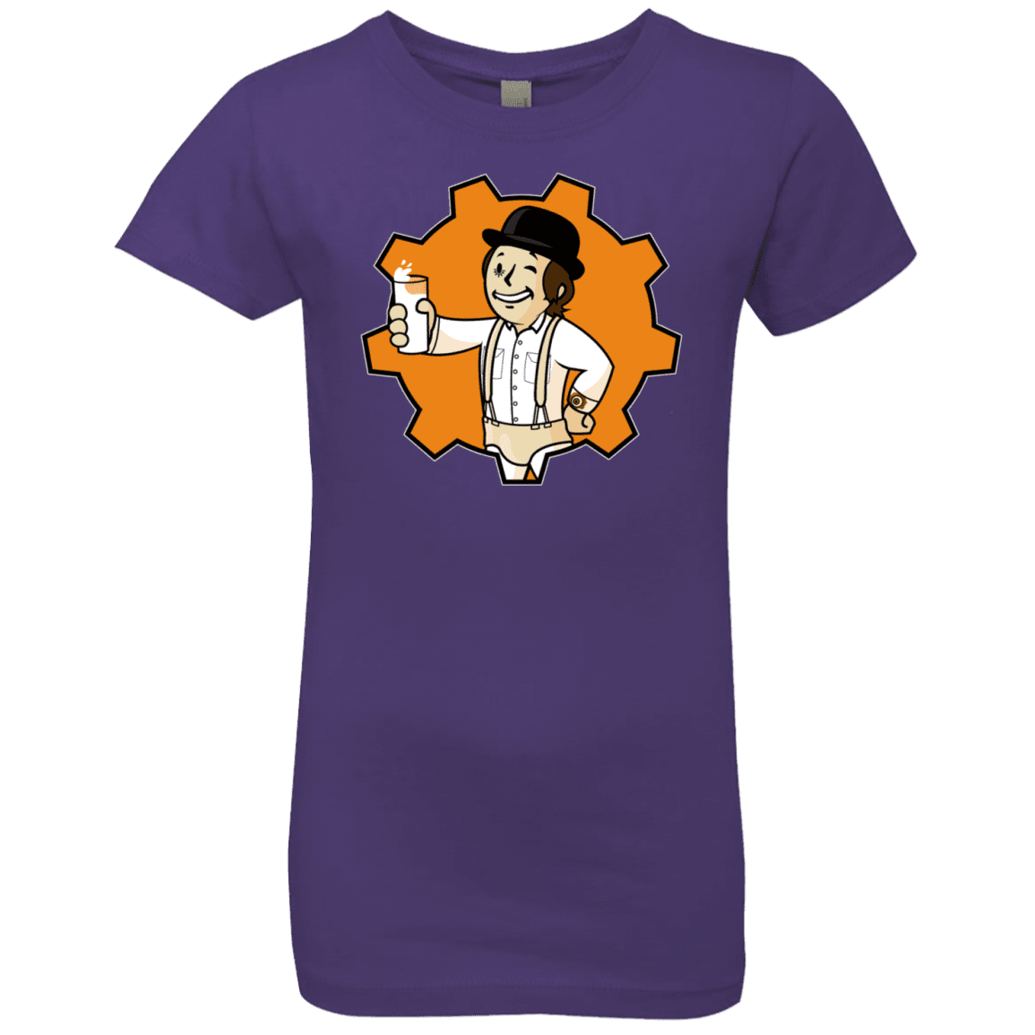 T-Shirts Purple Rush / YXS Nuka Milk Girls Premium T-Shirt