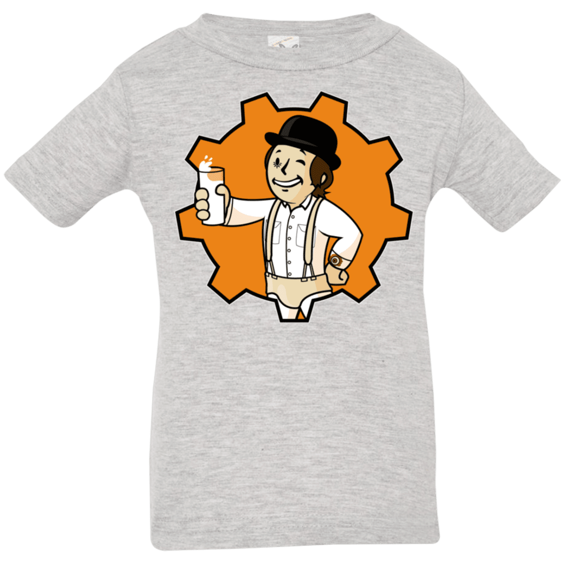 T-Shirts Heather Grey / 6 Months Nuka Milk Infant Premium T-Shirt