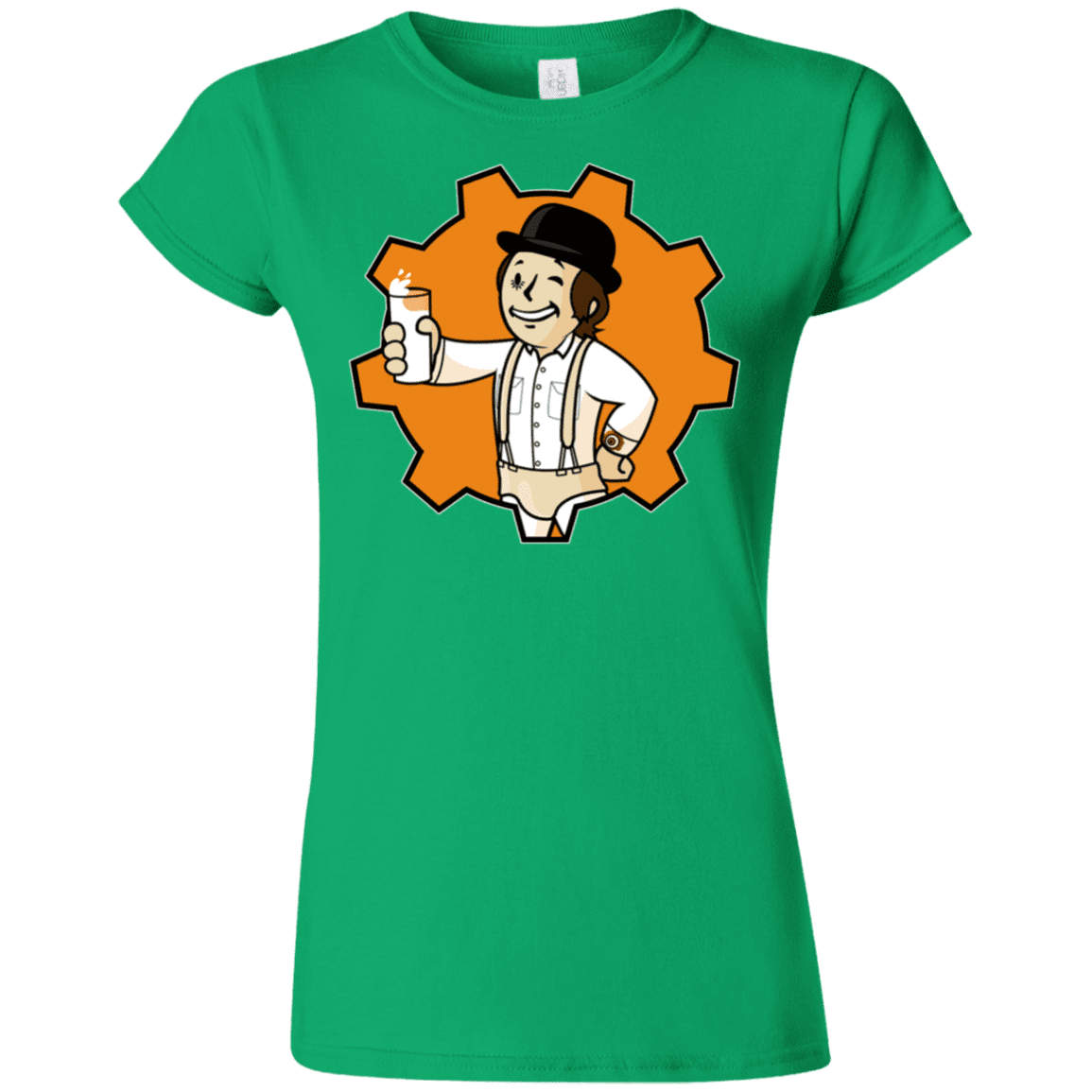 T-Shirts Irish Green / S Nuka Milk Junior Slimmer-Fit T-Shirt