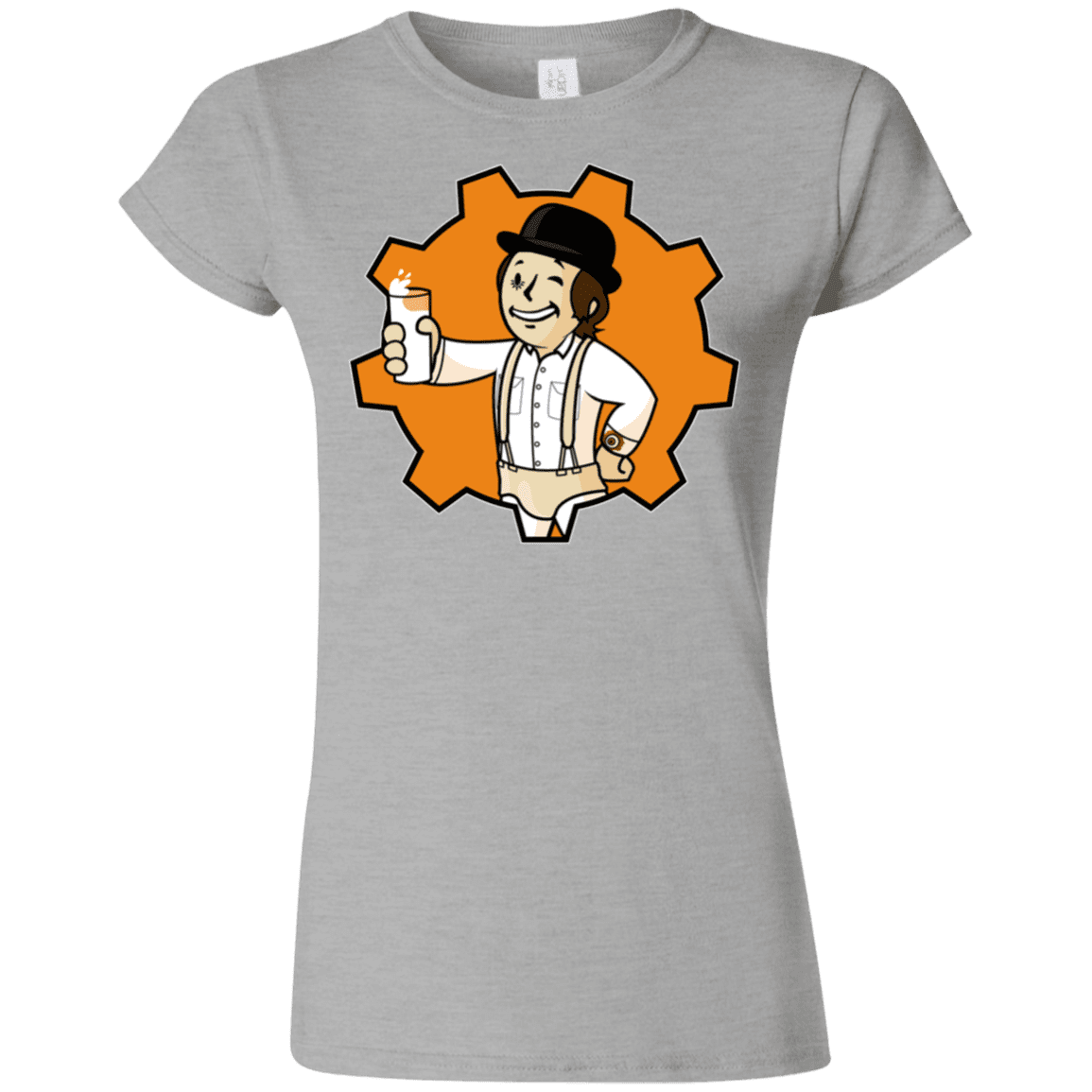 T-Shirts Sport Grey / S Nuka Milk Junior Slimmer-Fit T-Shirt