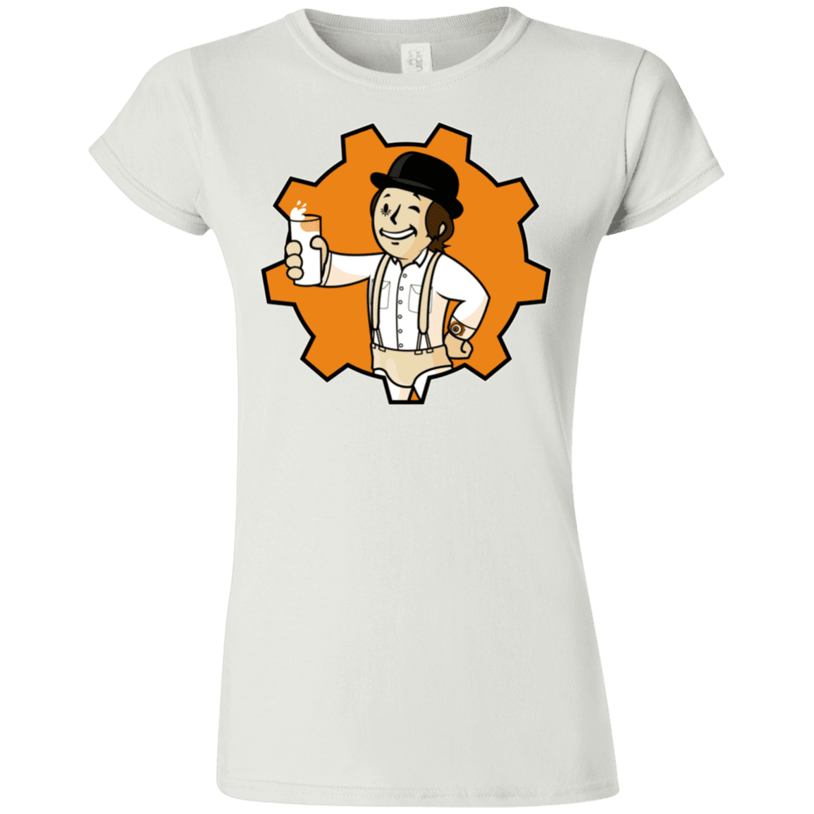 T-Shirts White / S Nuka Milk Junior Slimmer-Fit T-Shirt