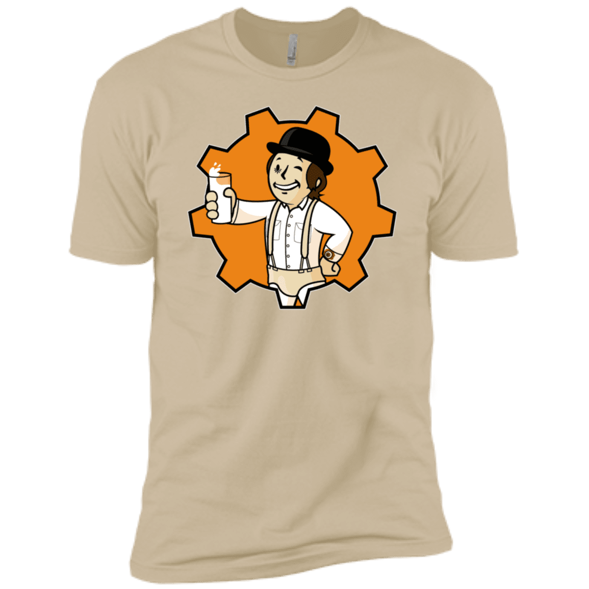 T-Shirts Sand / X-Small Nuka Milk Men's Premium T-Shirt