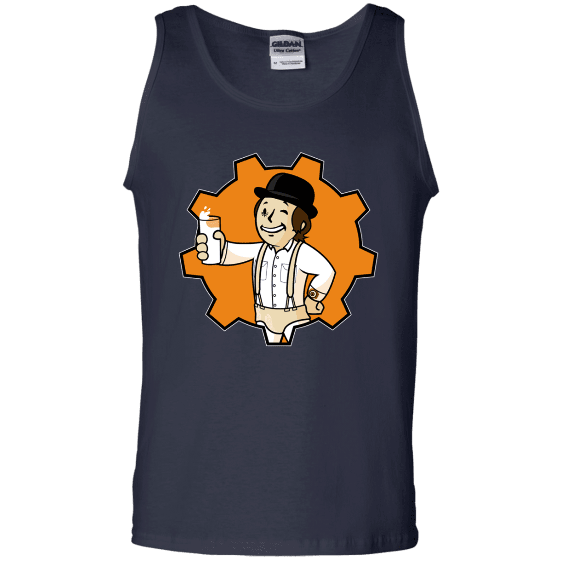 T-Shirts Navy / S Nuka Milk Men's Tank Top