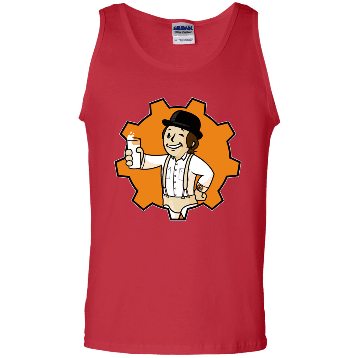 T-Shirts Red / S Nuka Milk Men's Tank Top