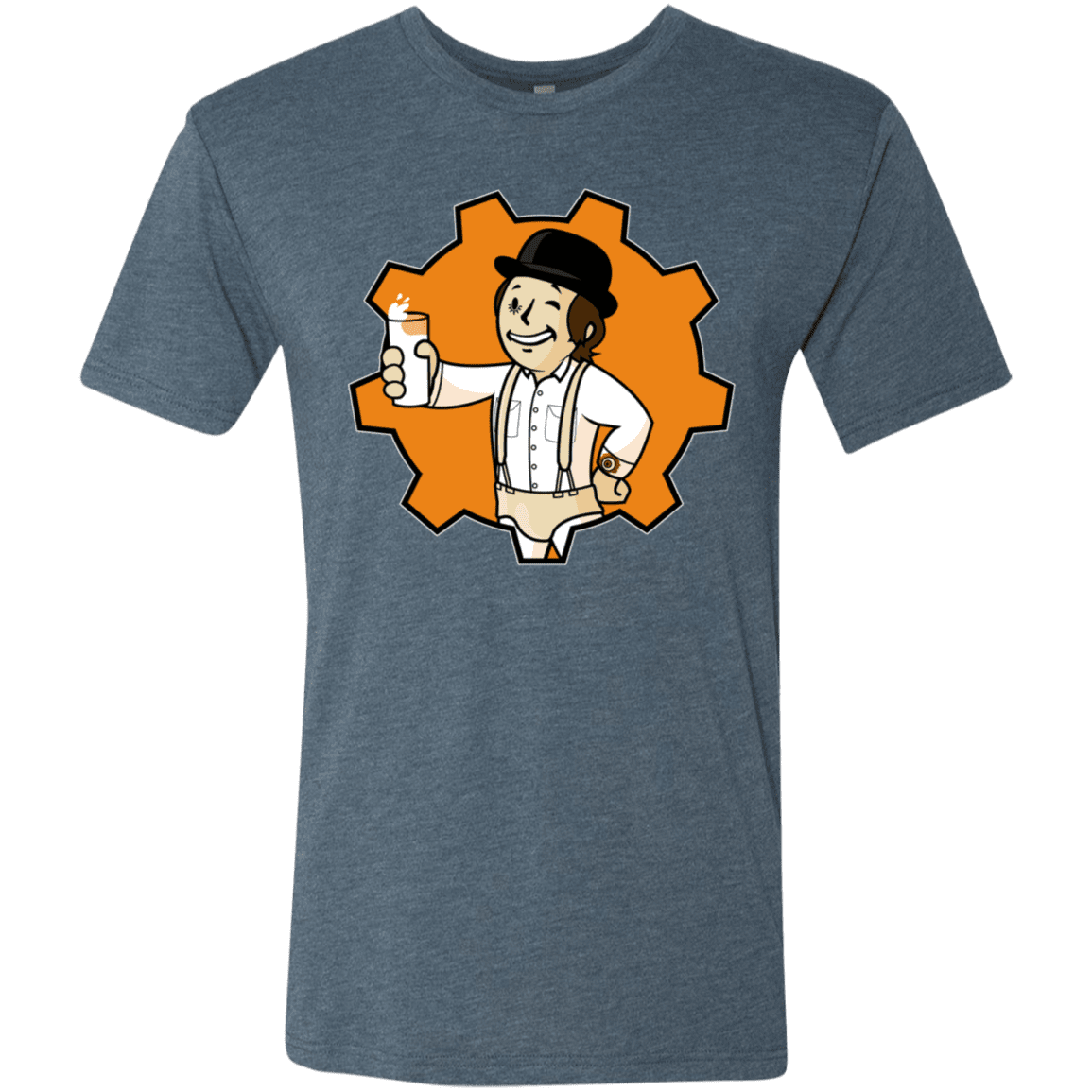 T-Shirts Indigo / S Nuka Milk Men's Triblend T-Shirt