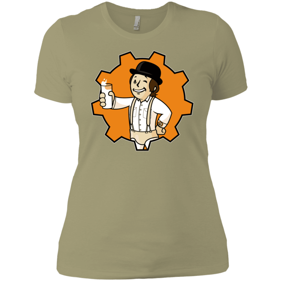 T-Shirts Light Olive / X-Small Nuka Milk Women's Premium T-Shirt