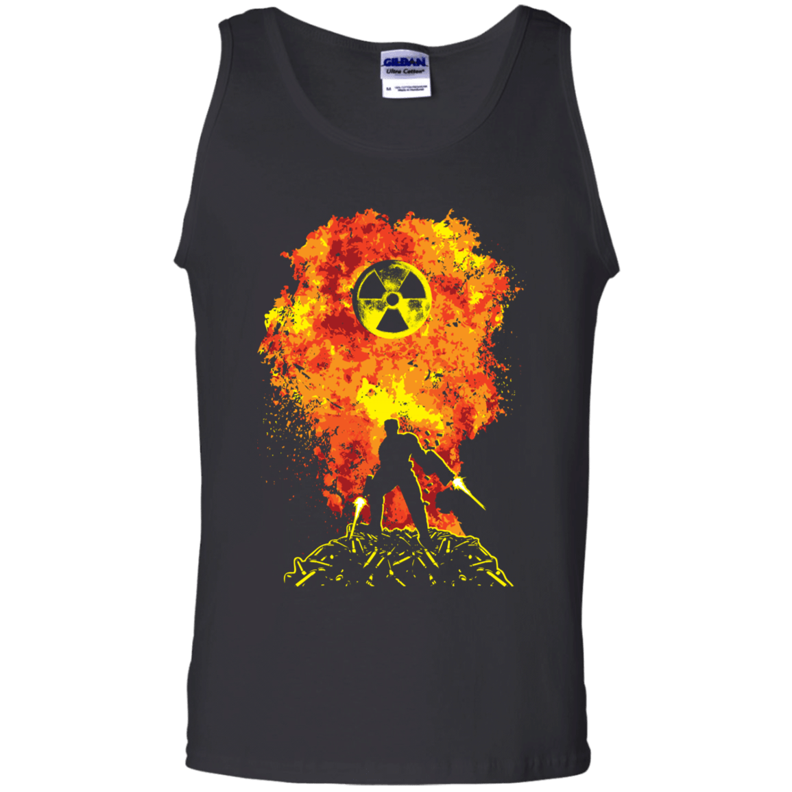 T-Shirts Black / S Nuke 'Em All Men's Tank Top