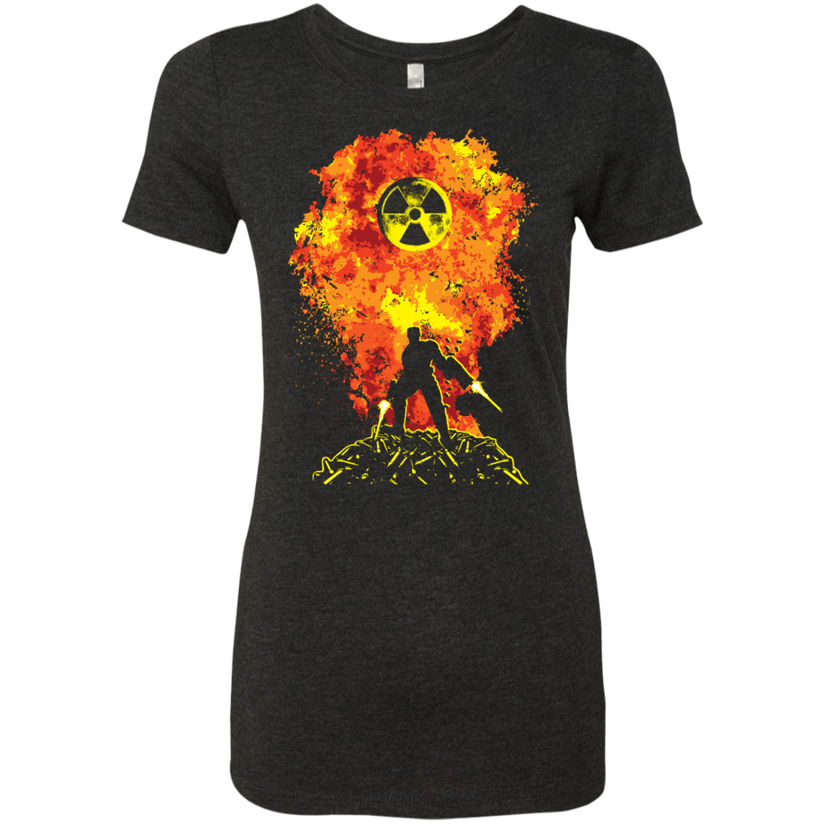 T-Shirts Vintage Black / S Nuke 'Em All Women's Triblend T-Shirt