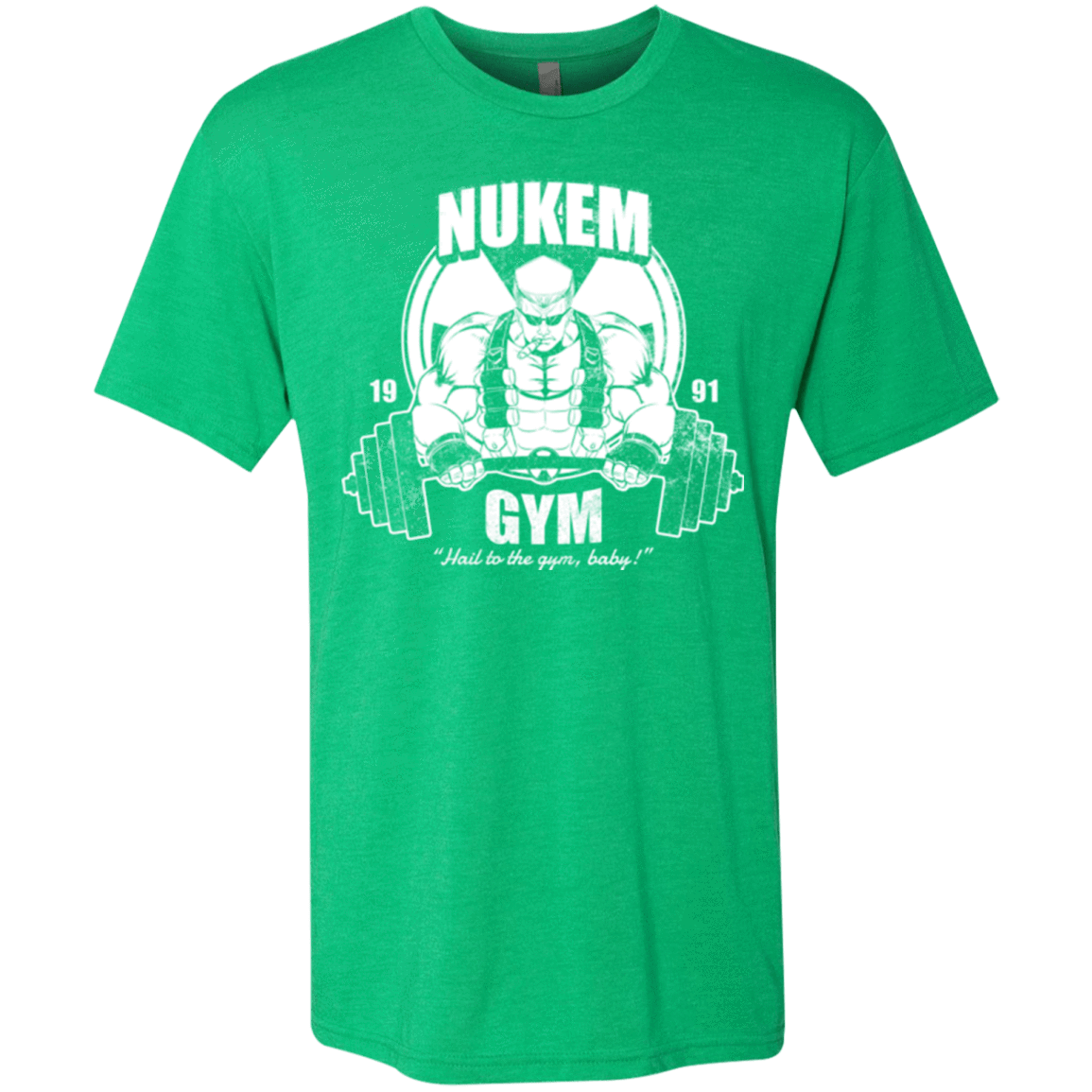 T-Shirts Envy / Small Nukem Gym Men's Triblend T-Shirt
