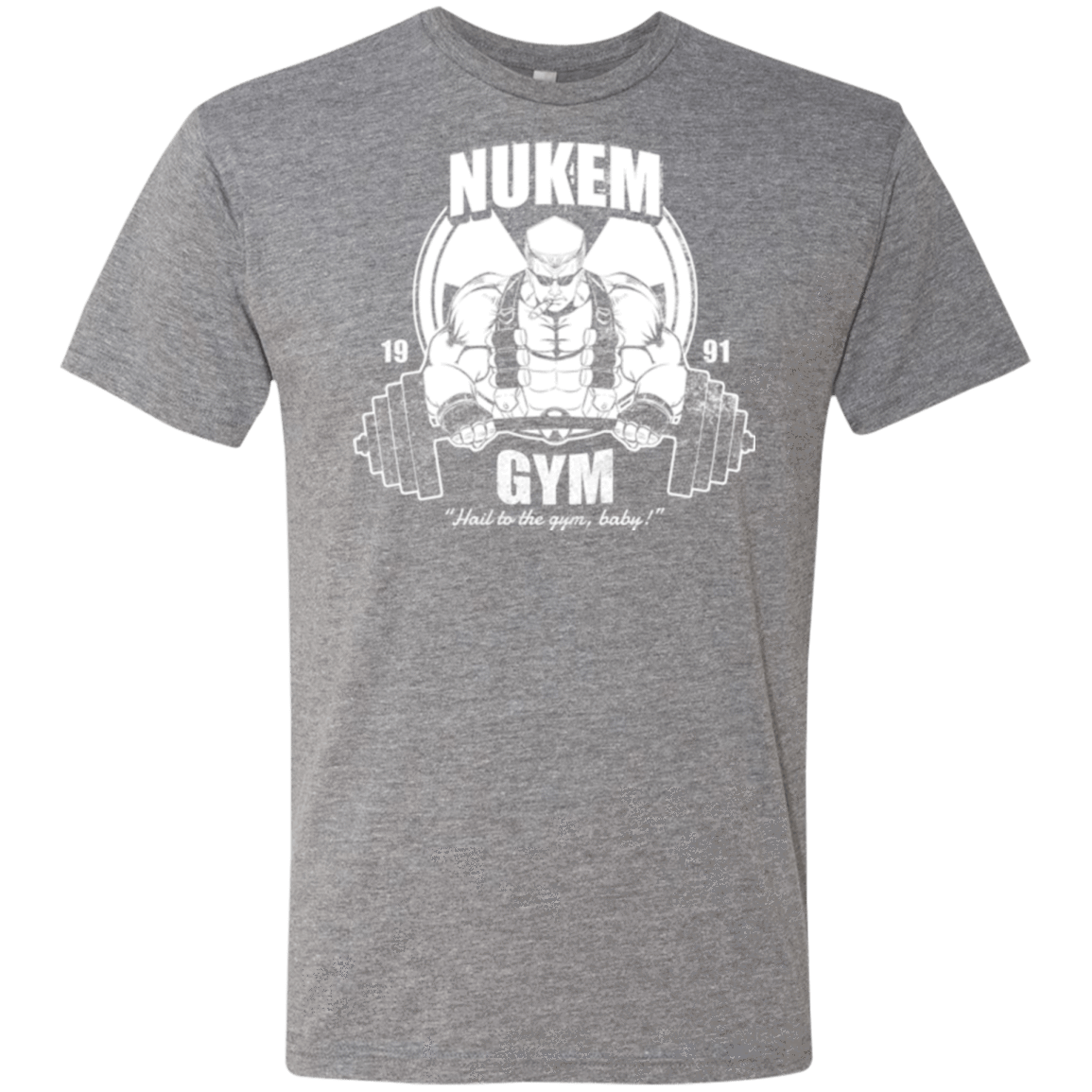 T-Shirts Premium Heather / Small Nukem Gym Men's Triblend T-Shirt