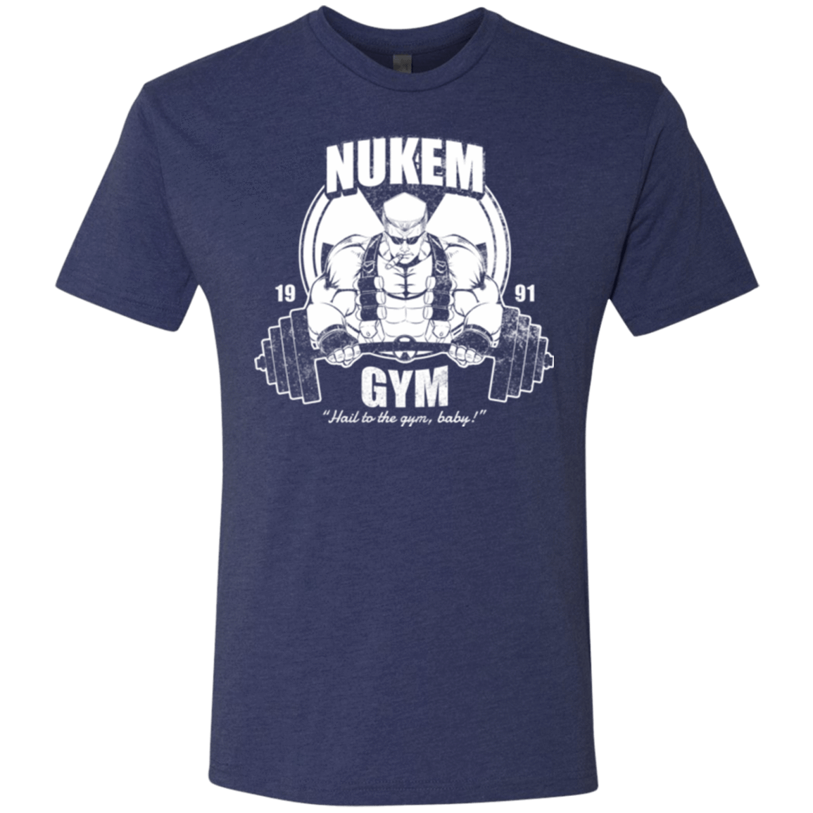 T-Shirts Vintage Navy / Small Nukem Gym Men's Triblend T-Shirt