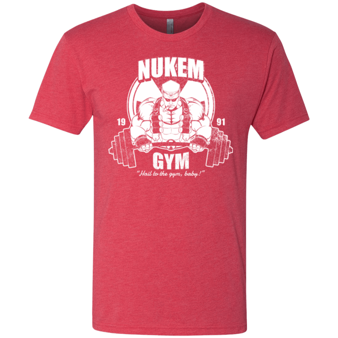 T-Shirts Vintage Red / Small Nukem Gym Men's Triblend T-Shirt