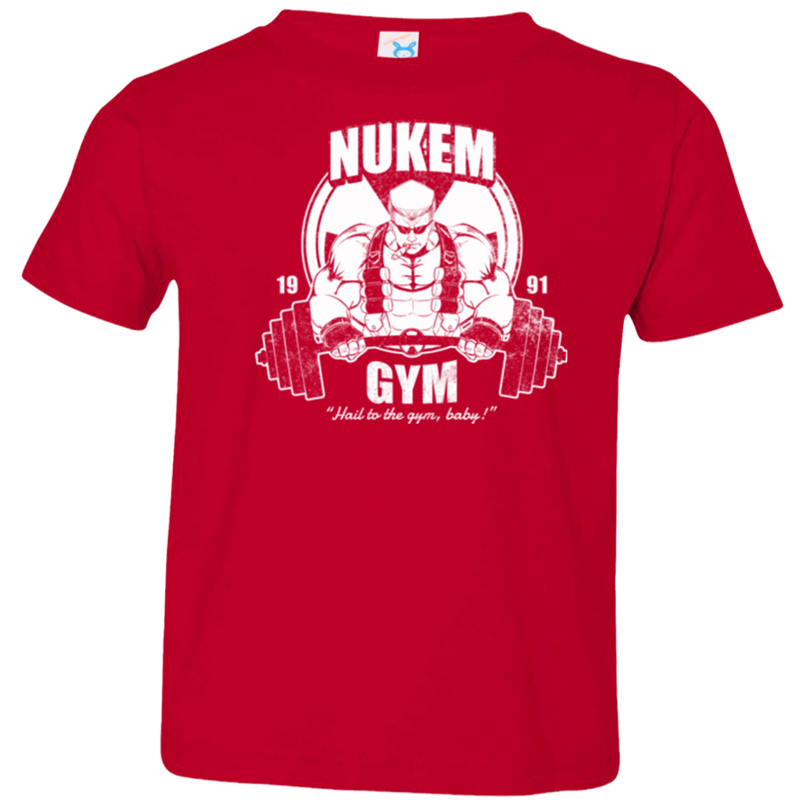 T-Shirts Red / 2T Nukem Gym Toddler Premium T-Shirt