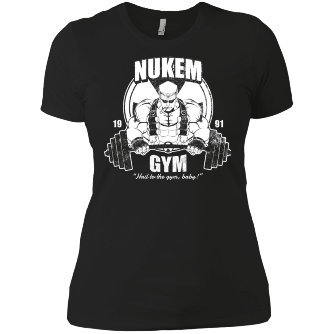 T-Shirts Black / X-Small Nukem Gym Women's Premium T-Shirt