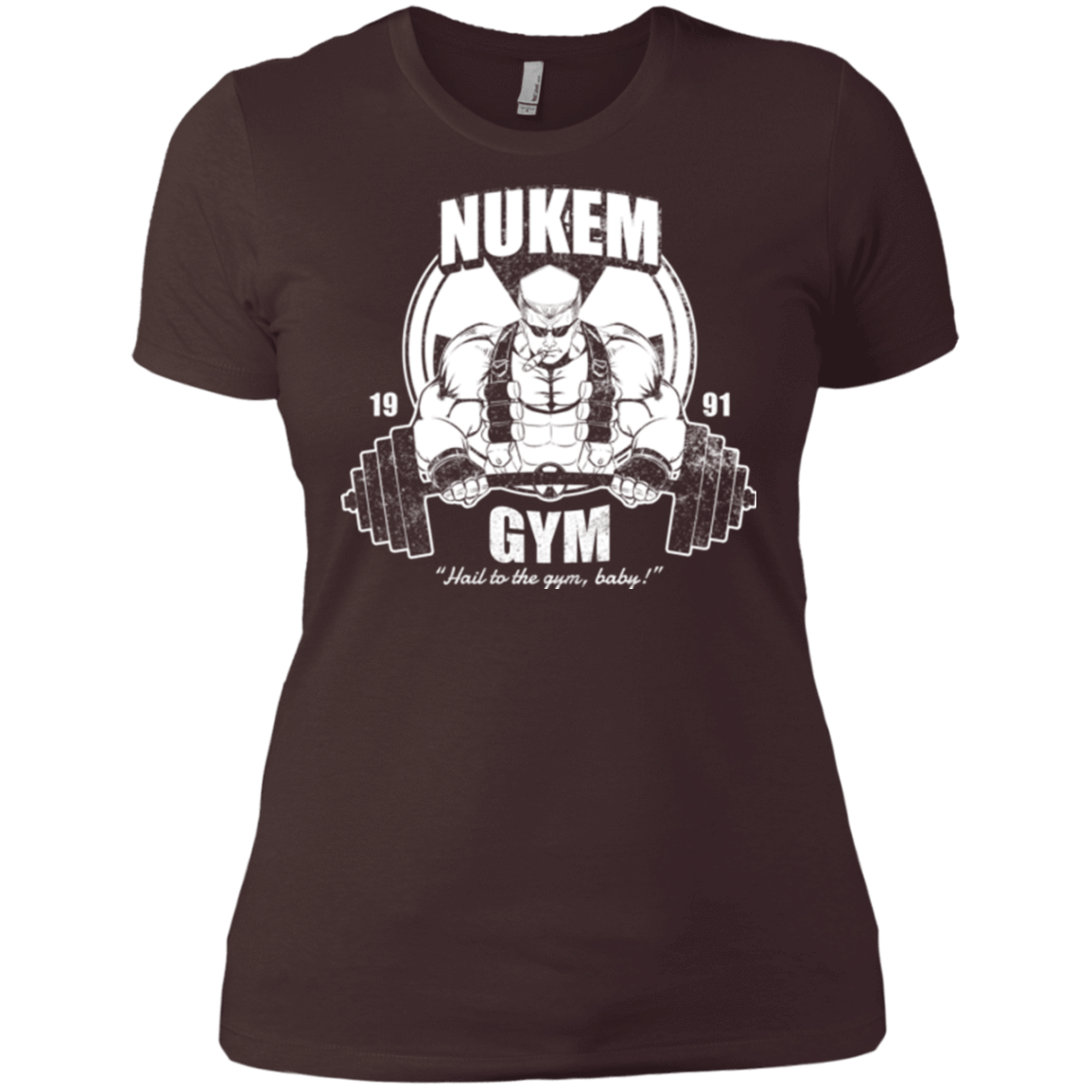 T-Shirts Dark Chocolate / X-Small Nukem Gym Women's Premium T-Shirt