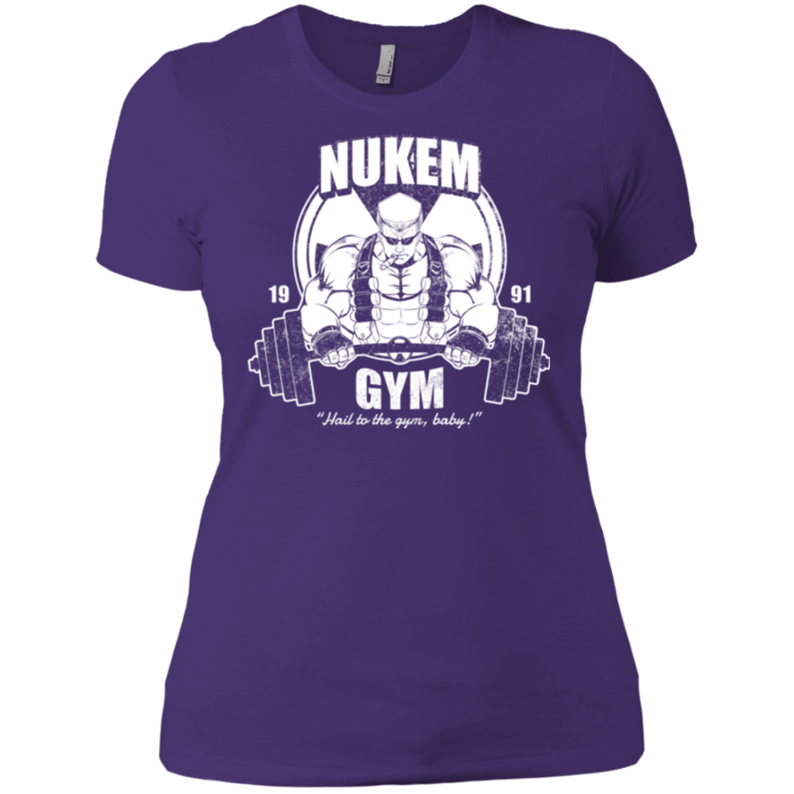 T-Shirts Purple / X-Small Nukem Gym Women's Premium T-Shirt