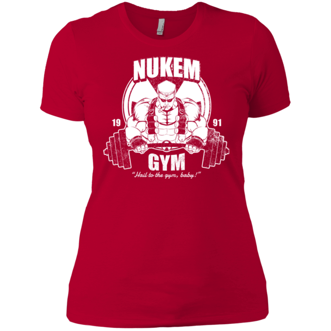 T-Shirts Red / X-Small Nukem Gym Women's Premium T-Shirt