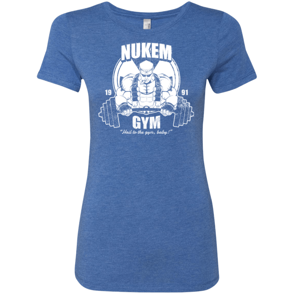 T-Shirts Vintage Royal / Small Nukem Gym Women's Triblend T-Shirt