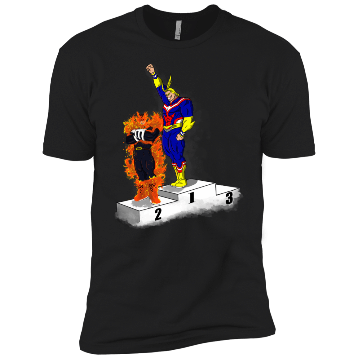 T-Shirts Black / YXS Number One Boys Premium T-Shirt