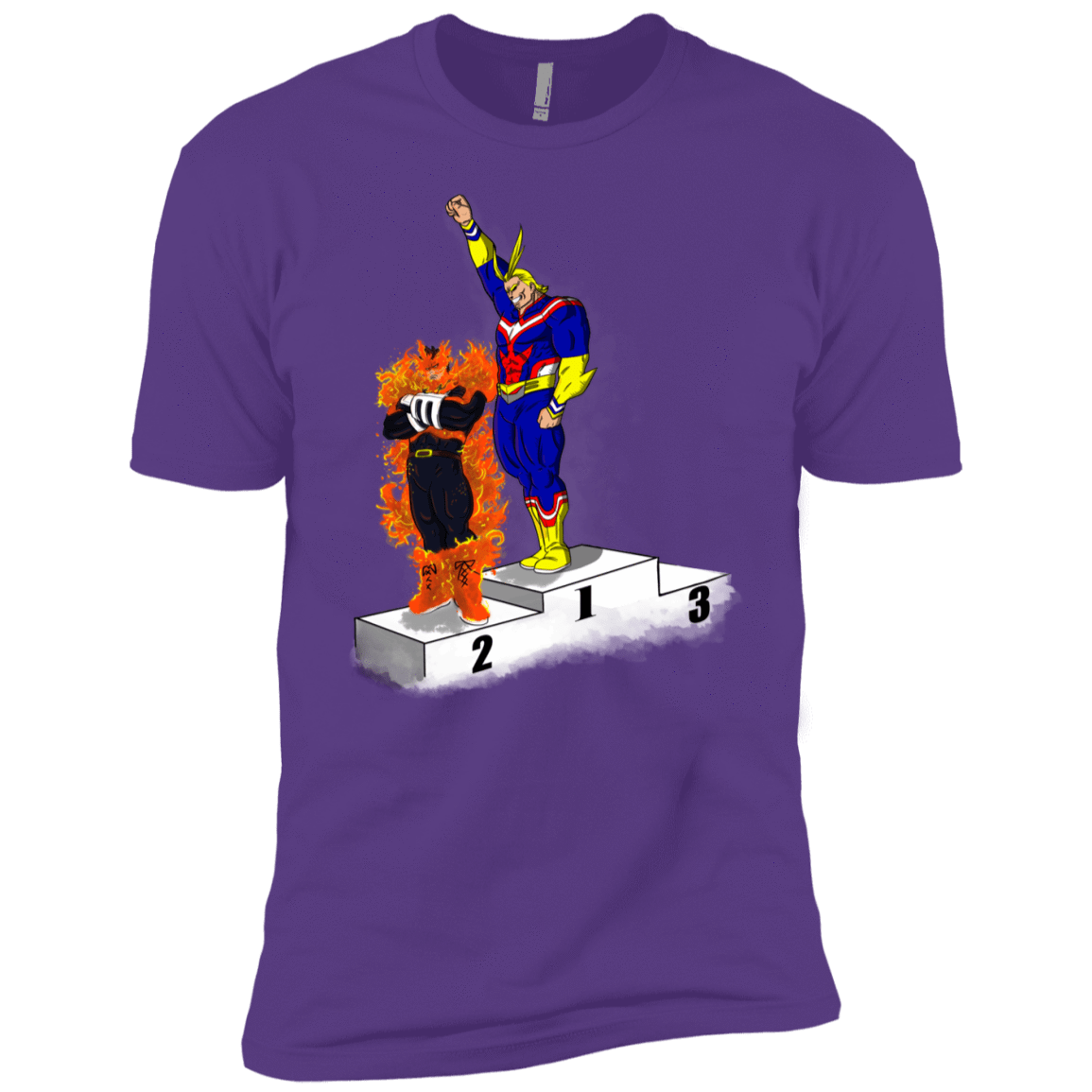T-Shirts Purple Rush / YXS Number One Boys Premium T-Shirt