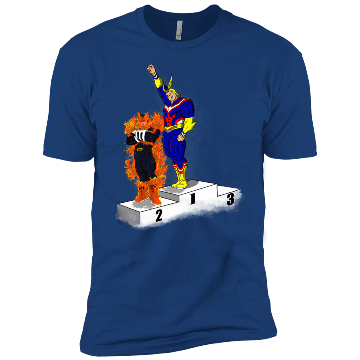 T-Shirts Royal / YXS Number One Boys Premium T-Shirt