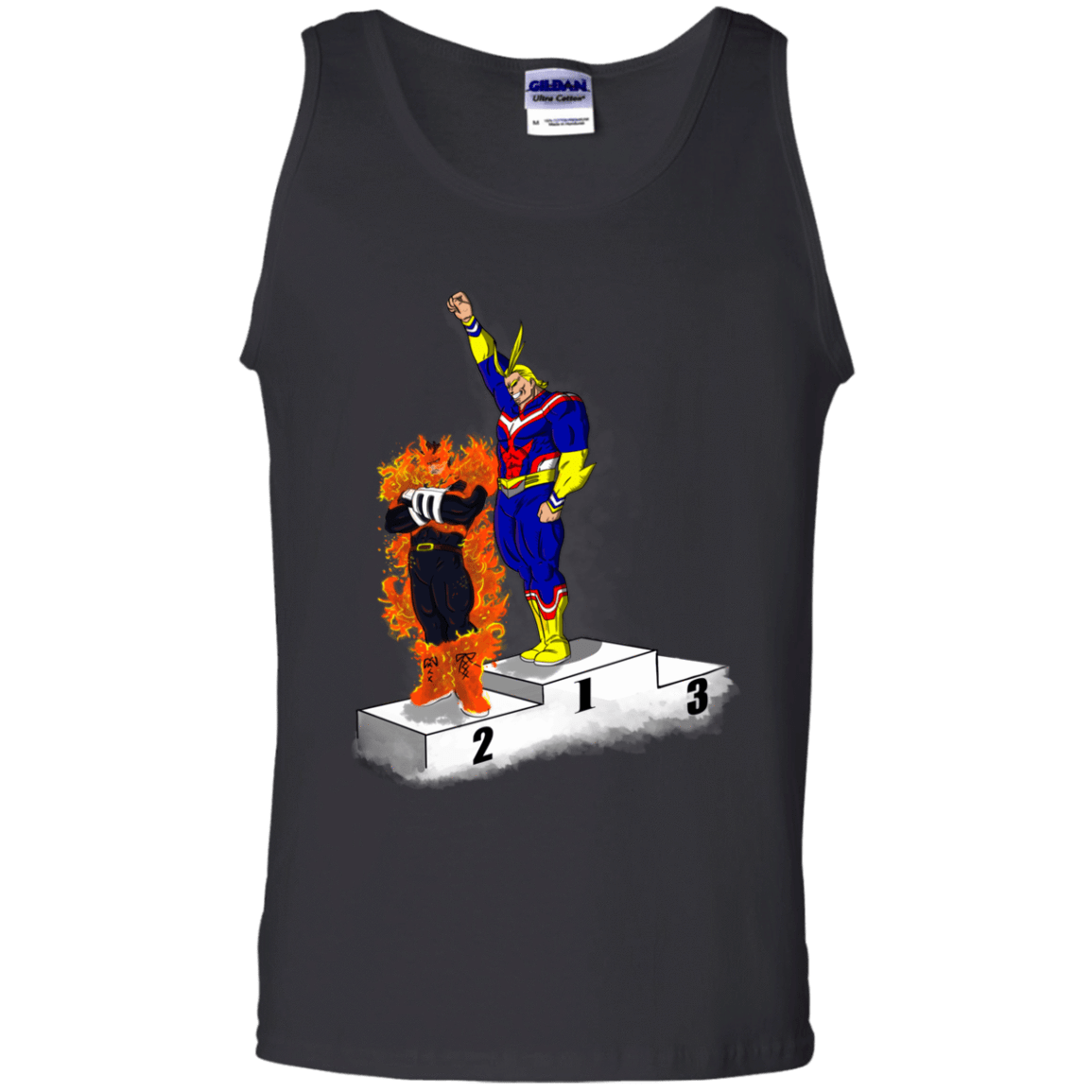 T-Shirts Black / S Number One Men's Tank Top