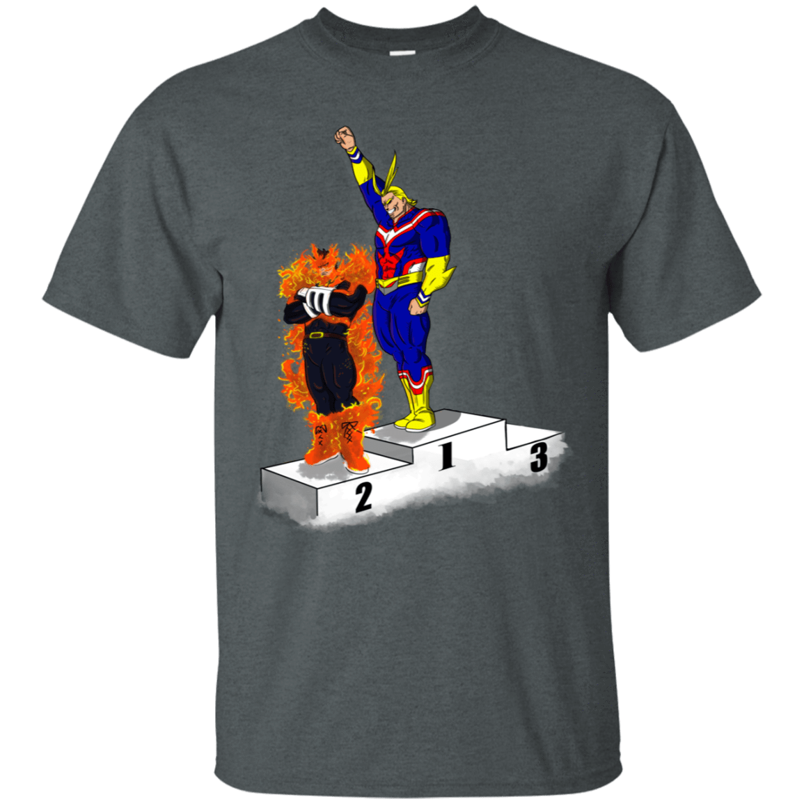 T-Shirts Dark Heather / S Number One T-Shirt