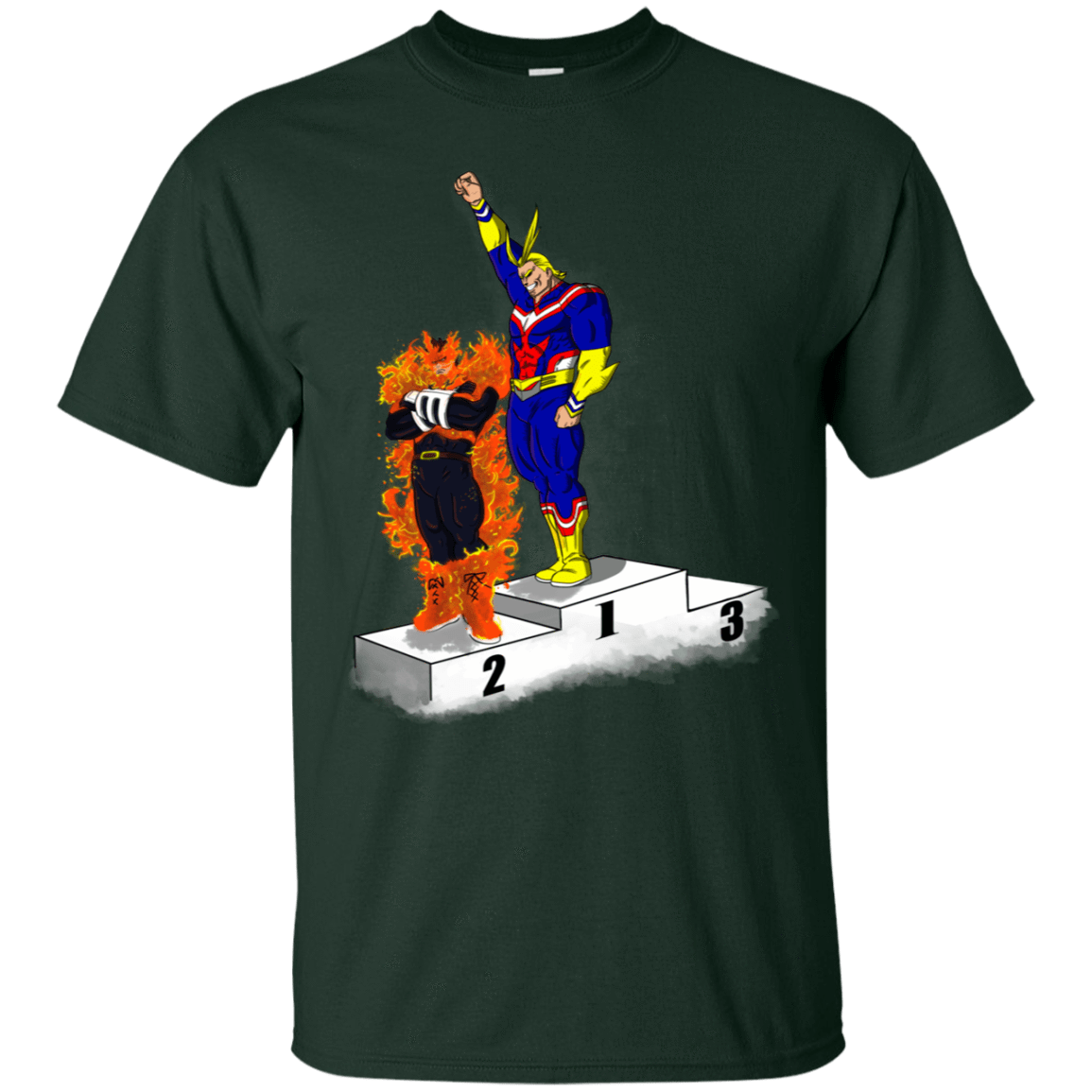 T-Shirts Forest / S Number One T-Shirt