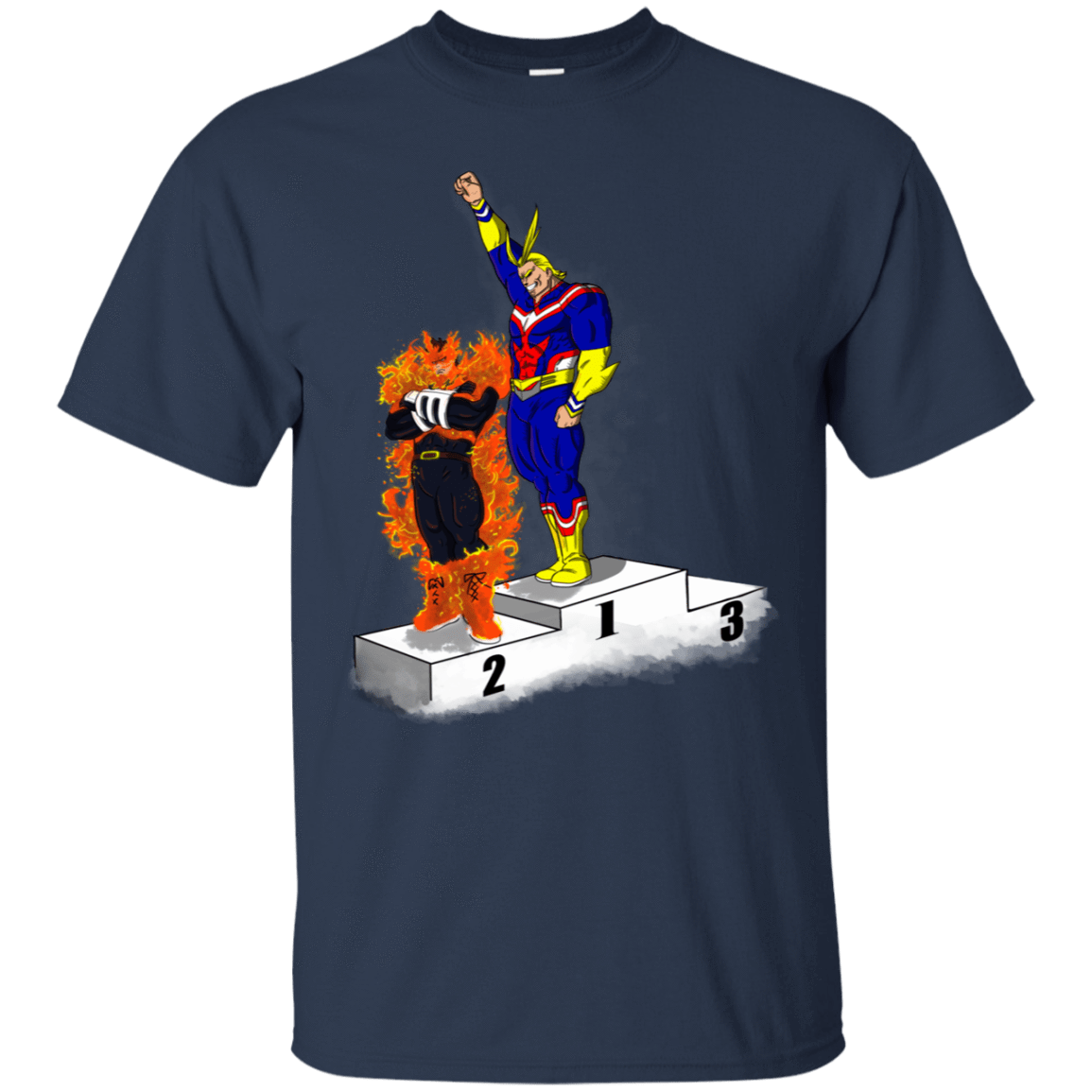 T-Shirts Navy / S Number One T-Shirt