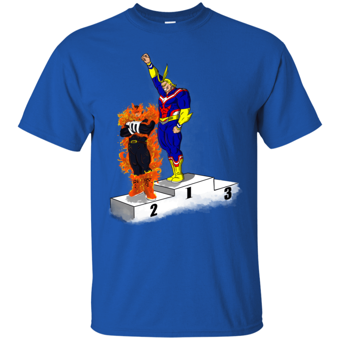 T-Shirts Royal / S Number One T-Shirt