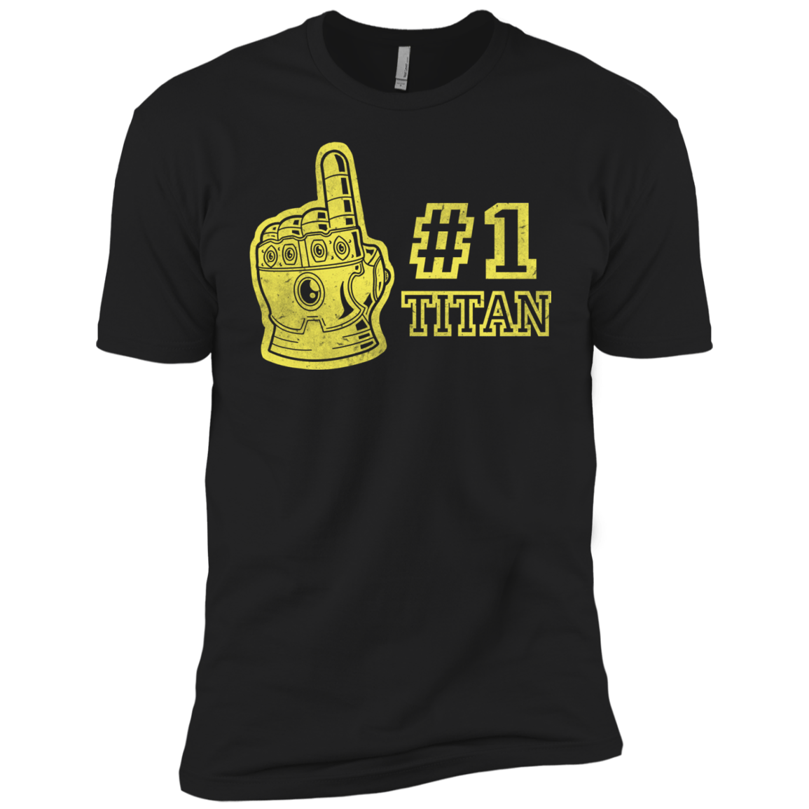 T-Shirts Black / YXS Number One Titan Boys Premium T-Shirt